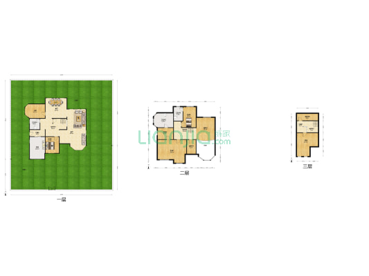 绿洲比华利花园 4室2厅3卫 256平方