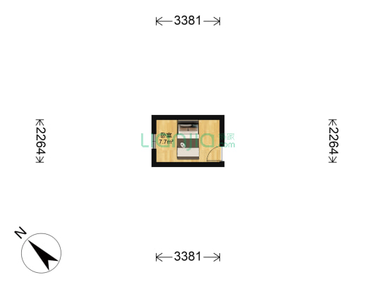 樊城区人民法院 1室0厅0卫 75平方