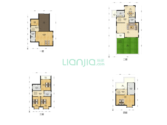 今日田园 5室2厅5卫 287平方