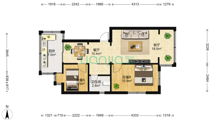 报国街4号二手房实景图