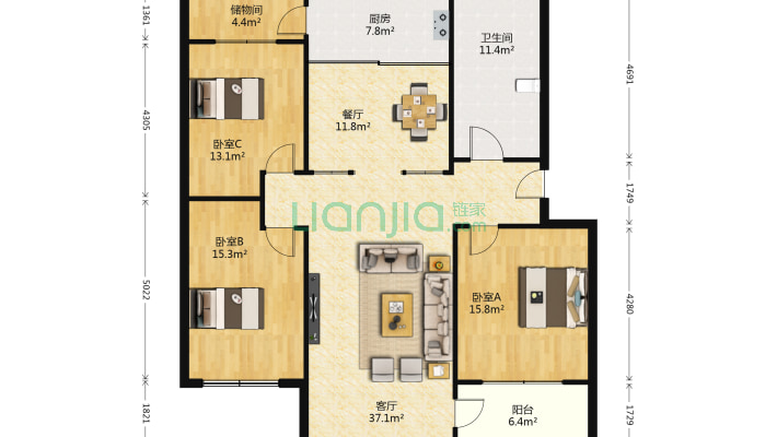 保险公司住宅楼二手房实景图