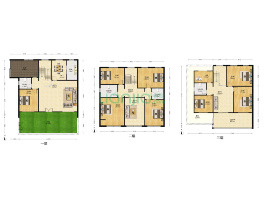 城北新村 9室4厅4卫 369平方