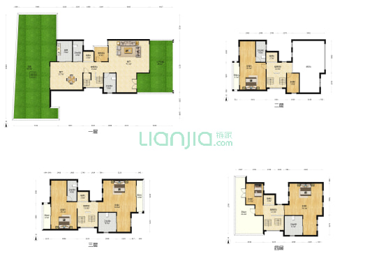 宏远帝庭山 6室2厅6卫 474平方