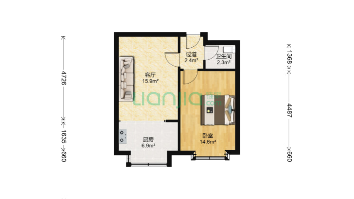 先行家苑二手房实景图