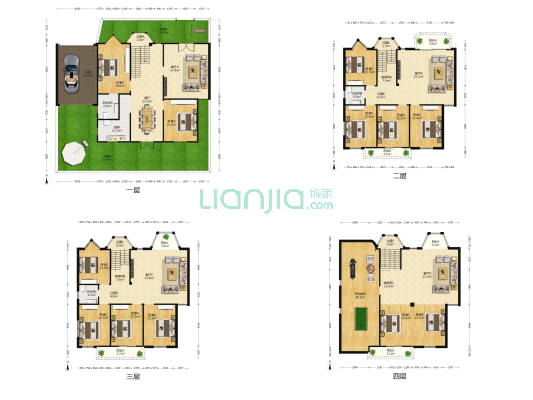 梨园小区 13室5厅3卫 330平方