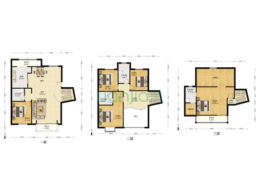 虹桥怡景苑 5室1厅4卫 212平方