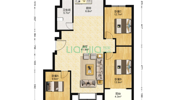 东山限价房住宅楼二手房实景图