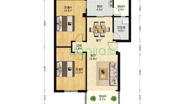 中医学院关上家属区二手房实景图