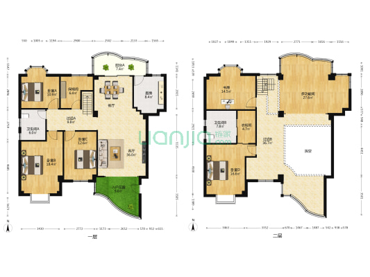 亿力乐园 6室1厅2卫 235平方