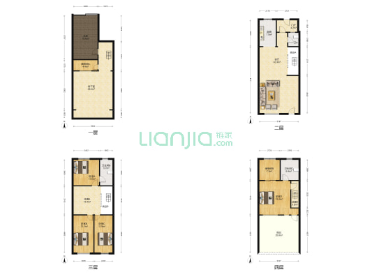 益田瓦萨小镇 4室1厅3卫 156平方