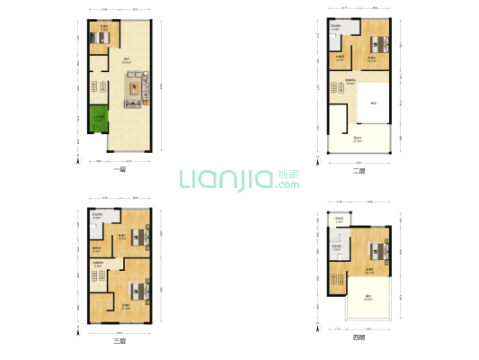 盛世明珠园 5室1厅3卫 173平方