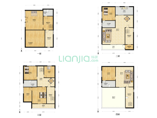 大德新村 6室2厅4卫 370平方