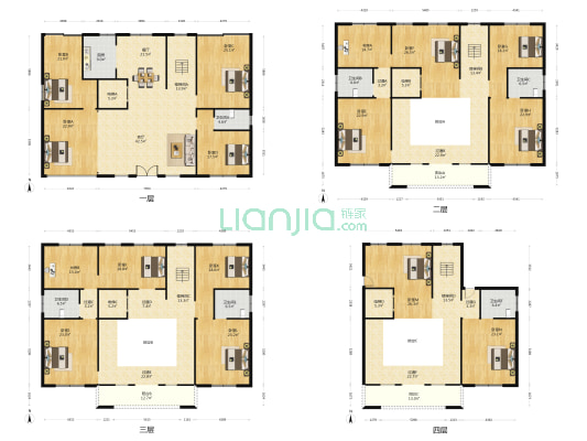 南屏花苑 16室2厅6卫 760平方