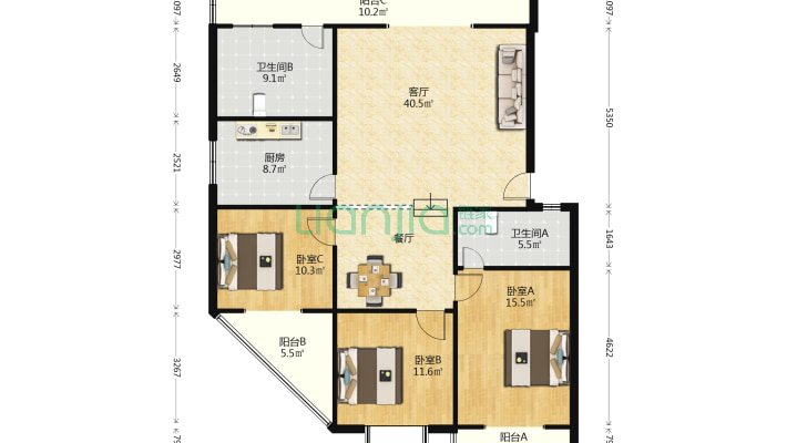 和谐家园二手房实景图