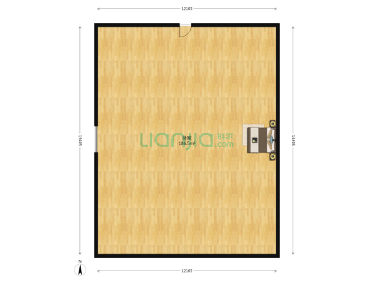 春江景苑龙腾园 1室0厅0卫 140平方