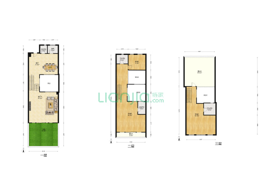 纯水岸东湖天樾一期 3室2厅4卫 251平方