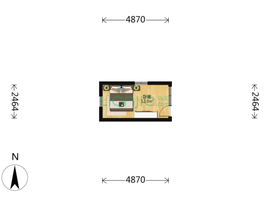 宫门口三条 1室0厅0卫 16平方
