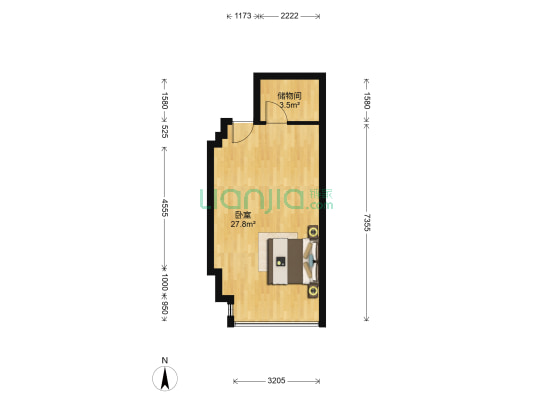 常熟万达广场 1室0厅0卫 50平方