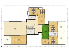 精装修   五个卧室   自住和商用比较合适-攀枝花起辰和瑞广场户型图