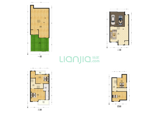 香山墅 4室1厅1卫 179平方