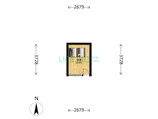 笔管胡同 1室0厅0卫 13平方