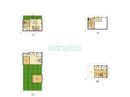 蓝光云报芙蓉园 3室2厅4卫 210平方