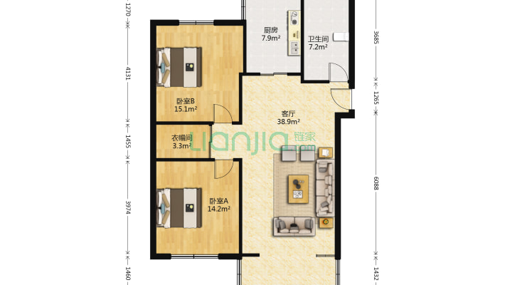 华龙温泉公寓二手房实景图