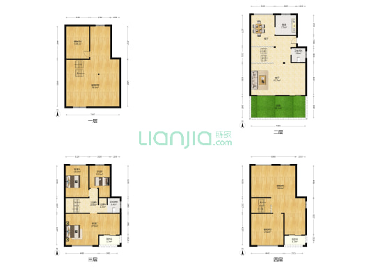 壹书邻里 3室1厅2卫 243平方