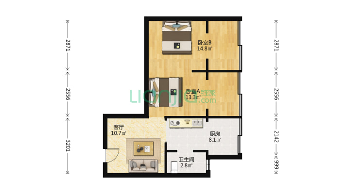 外化成五里墩横街9号院二手房实景图