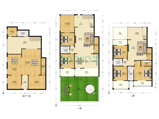 曲江航天御苑 8室3厅4卫 353平方