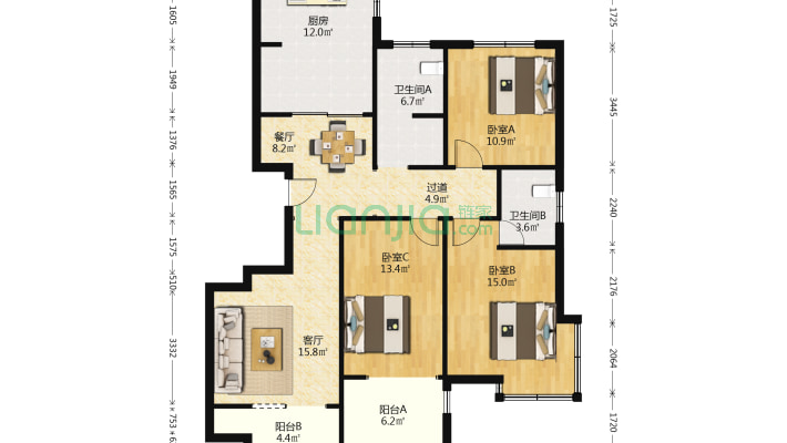 岳麓花园二手房实景图