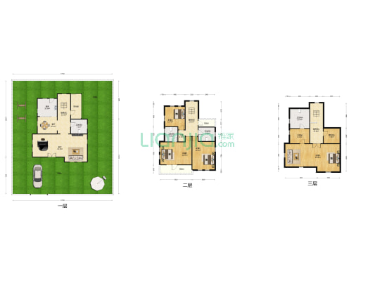 上海捷克住宅小区 4室2厅4卫 308平方