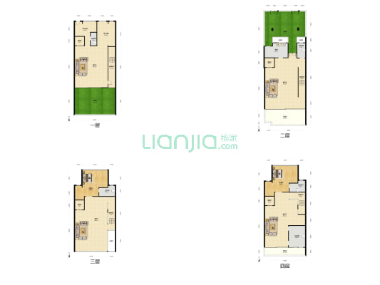 华侨城蓝楹湾 2室4厅5卫 504平方