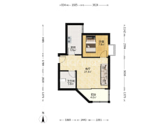 住家装修，出行方便，地理位置好，配套齐全-重庆康翔花园户型图