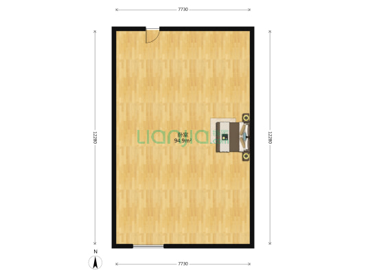 碧桂园十里春风 1室0厅0卫 109平方