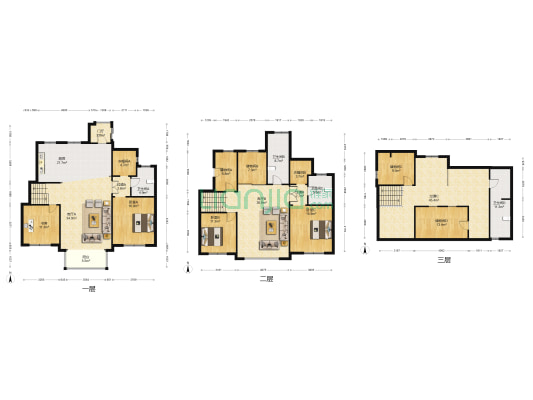 云锦世家澜锦园 4室2厅4卫 202平方