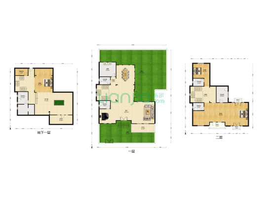 金基九月森林 3室1厅6卫 507平方