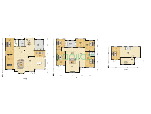 兆隆壹品苑 7室3厅4卫 615平方