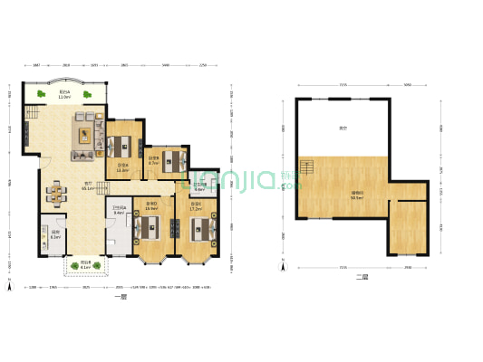 锦绣江南花园社区 4室1厅2卫 300平方