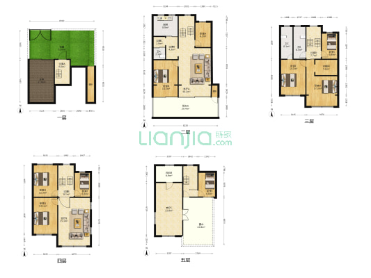 鑫苑别墅 9室3厅3卫 215平方