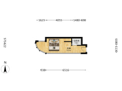 万科城际之光  精装一居   采光充足   随时看房-涿州万科城际之光户型图