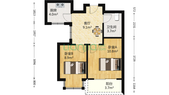 富港花园二手房实景图
