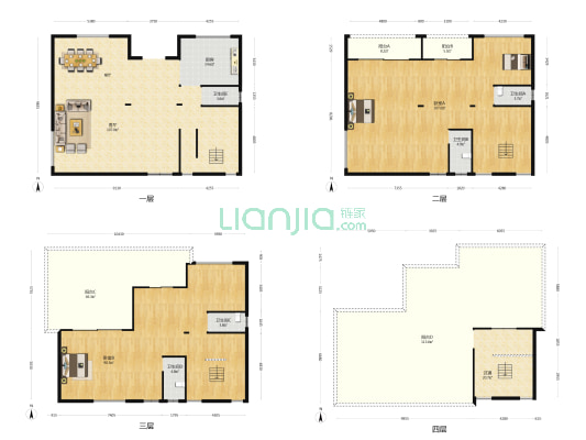 林边塘新大街 2室1厅5卫 411平方