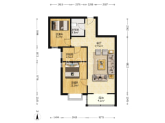 水岸花城，一线河景美宅，标准现房，即买即住-涿州水岸花城户型图