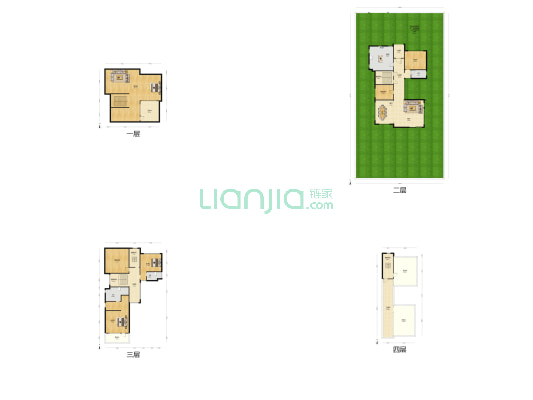 华发水郡三期 4室2厅3卫 401平方