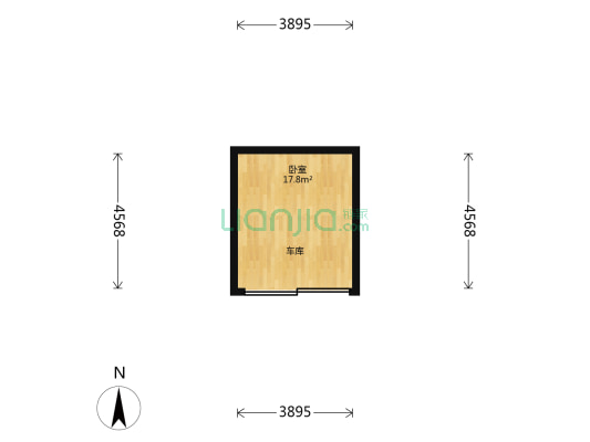 齐富花园 1室0厅0卫 20平方