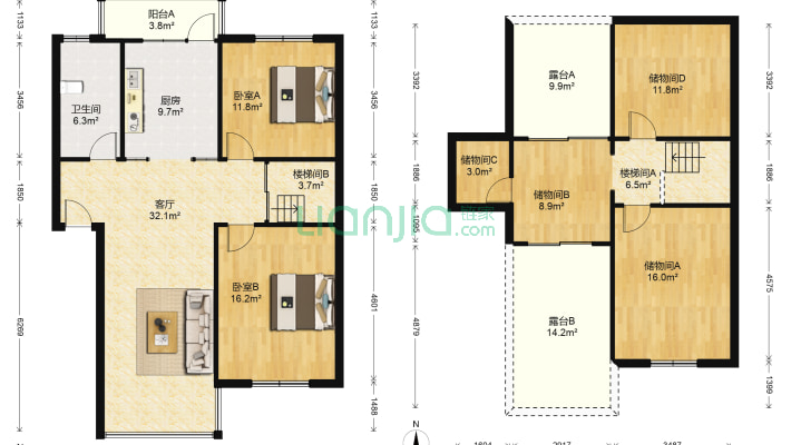 华尔润新村二手房实景图