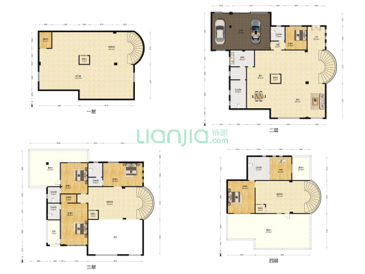 昆仑和府 6室2厅6卫 719平方