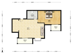 中高楼层 采光好 无尾款 两套房子打通 大平层-涿州宏远景园户型图