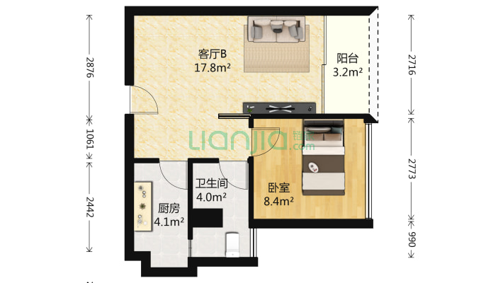 幸福城商业大厦二手房实景图